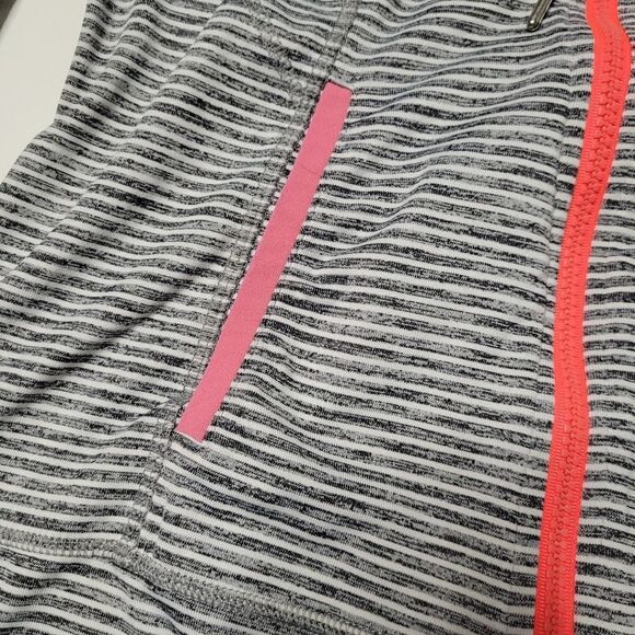 LUKKA LUXE GRAY WHITE LULULEMON TYPE ZIP JACKET MEDIUM M - Picture 8 of 11
